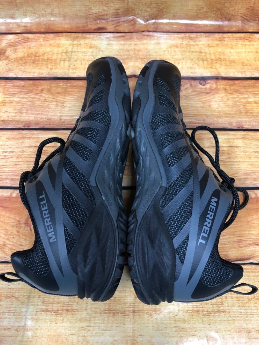 Merrell Womens 7 / 37.5 Siren Edge Q2 Black Gray Sneaker Shoes J84700 - Picture 5 of 10